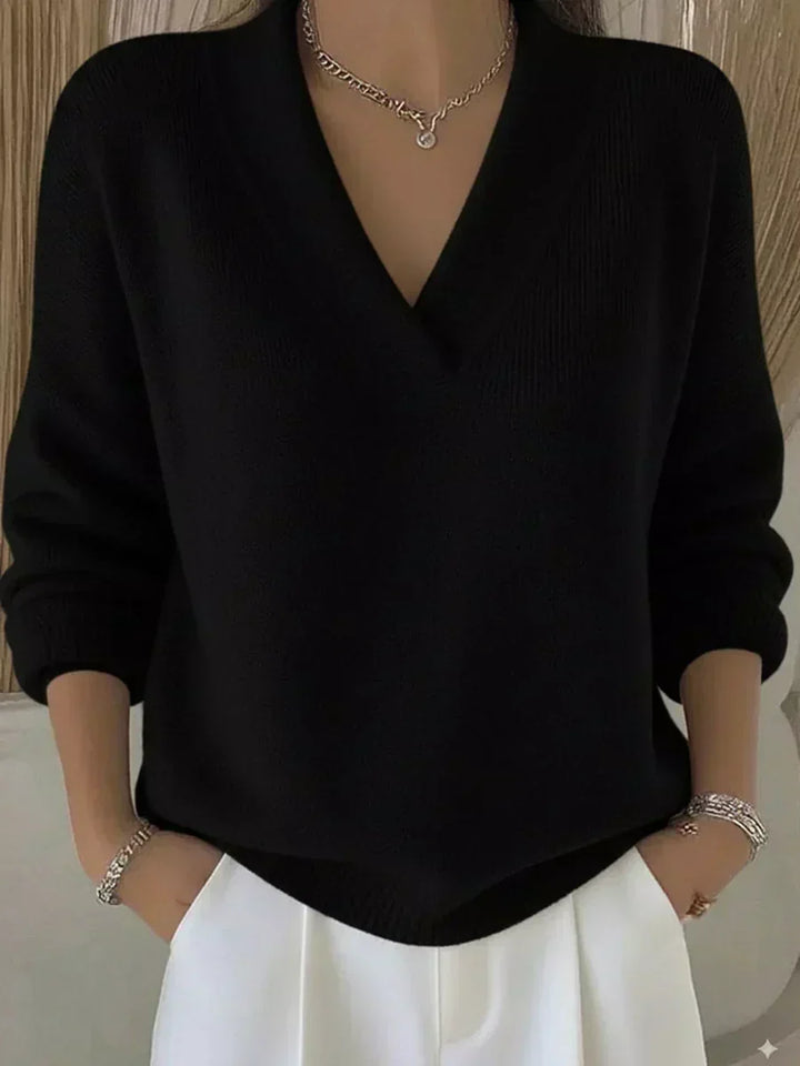 Agnès Paris | Pull Col V Profond Lucie