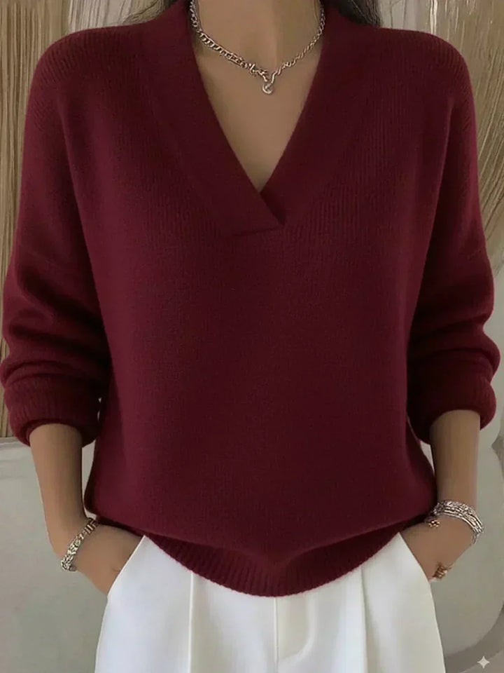 Agnès Paris | Pull Col V Profond Lucie