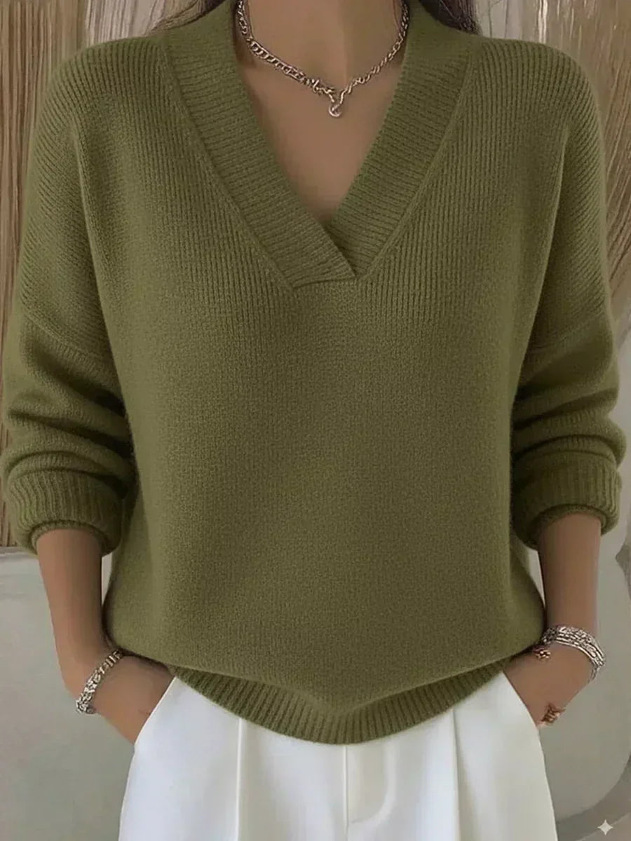 Agnès Paris | Pull Col V Profond Lucie