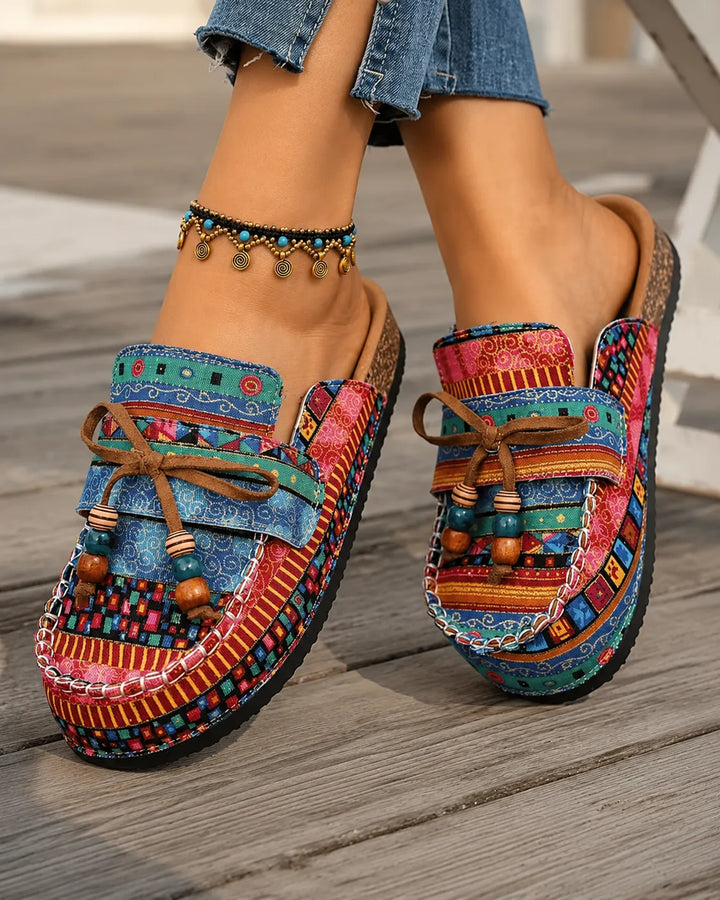 Agnès Paris | Mocassins Bohèmes Lacés Léa