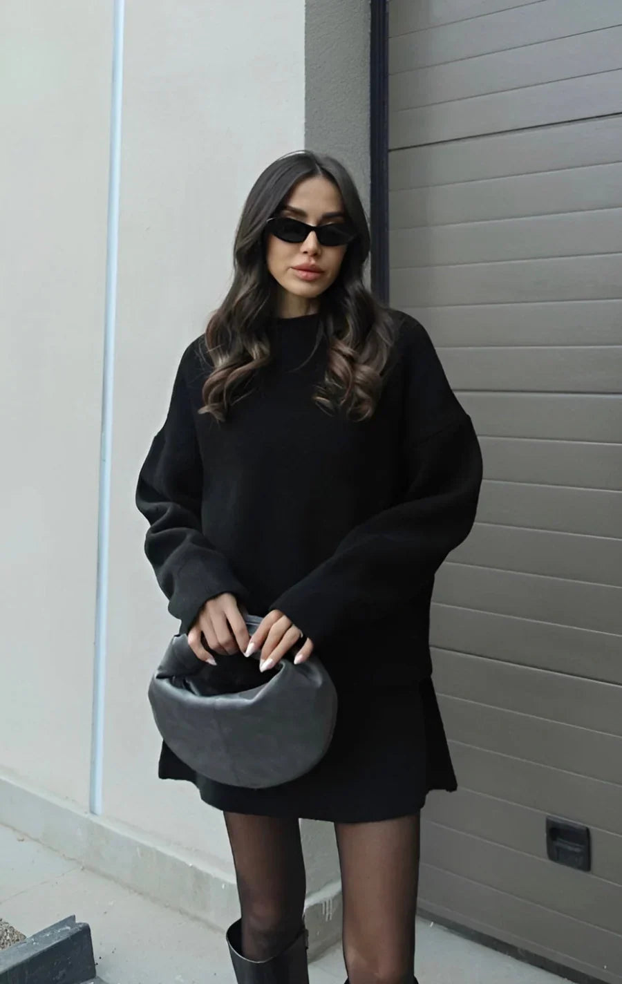 Agnès Paris | ENSEMBLE MAILLE PULL ET JUPE