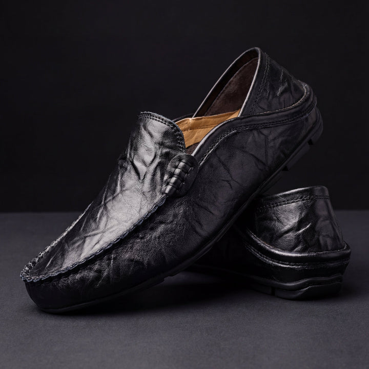 Agnès Paris | Mocassins Cuir Souple Antoine