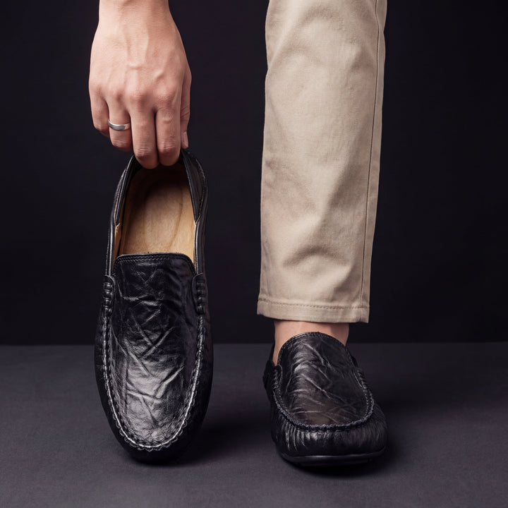 Agnès Paris | Mocassins Cuir Souple Antoine