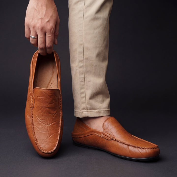 Agnès Paris | Mocassins Cuir Souple Antoine