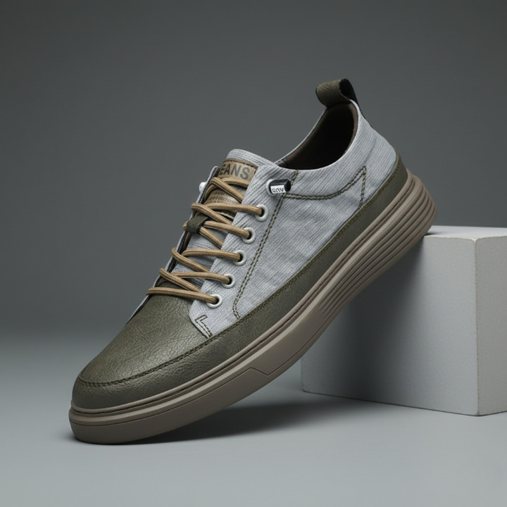 Agnès Paris | BASKETS EN CUIR POUR HOMME