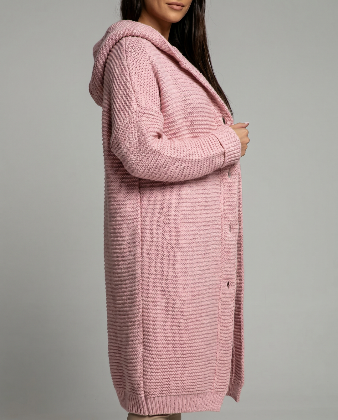 Agnès Paris | Cardigan Long à Capuche Sophie