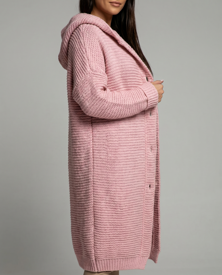 Agnès Paris | Cardigan Long à Capuche Sophie