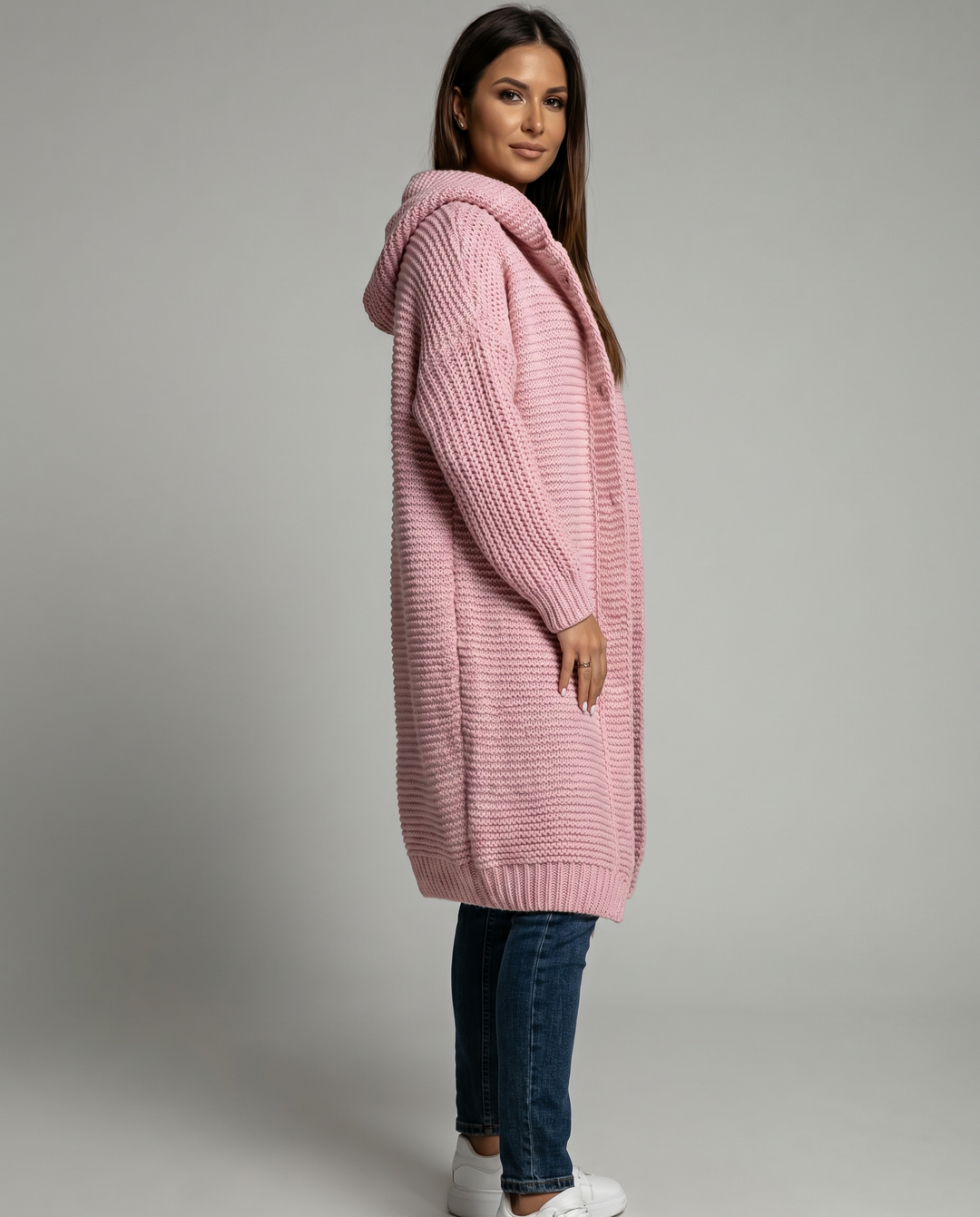 Agnès Paris | Cardigan Long à Capuche Sophie