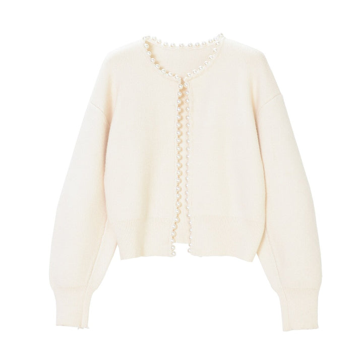 Agnès Paris | Cardigan Bordure Perles Manon