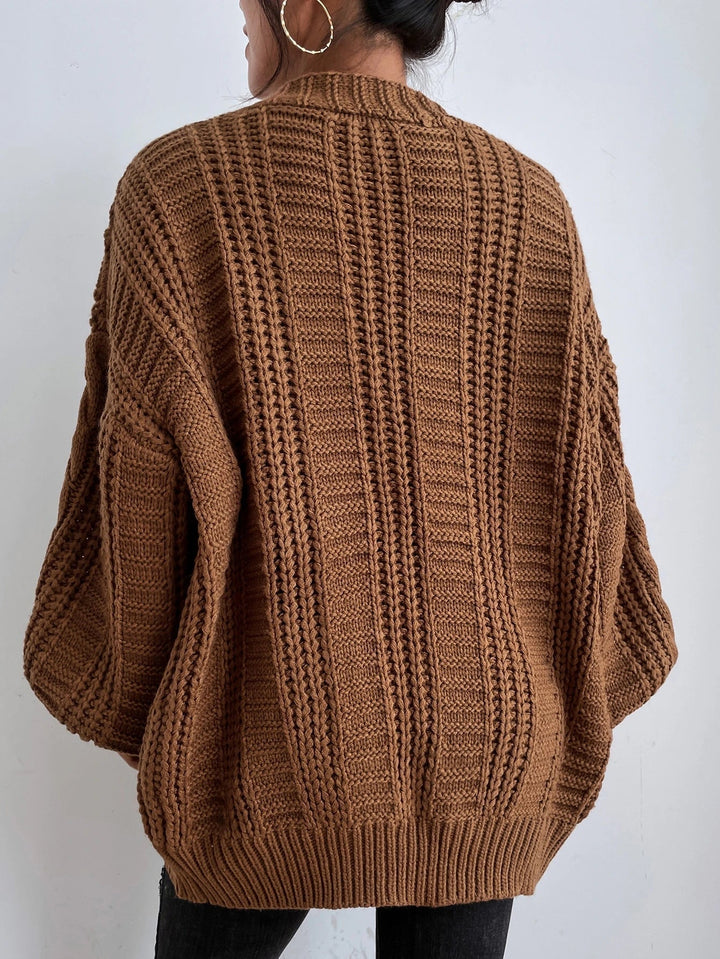 Agnès Paris | Cardigan Oversize Torsadé Pauline