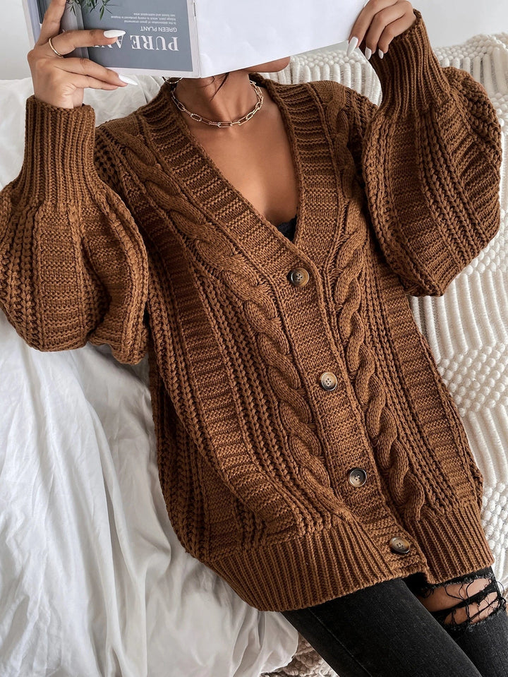 Agnès Paris | Cardigan Oversize Torsadé Pauline