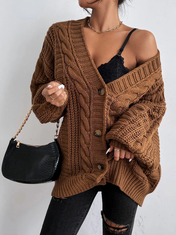 Agnès Paris | Cardigan Oversize Torsadé Pauline
