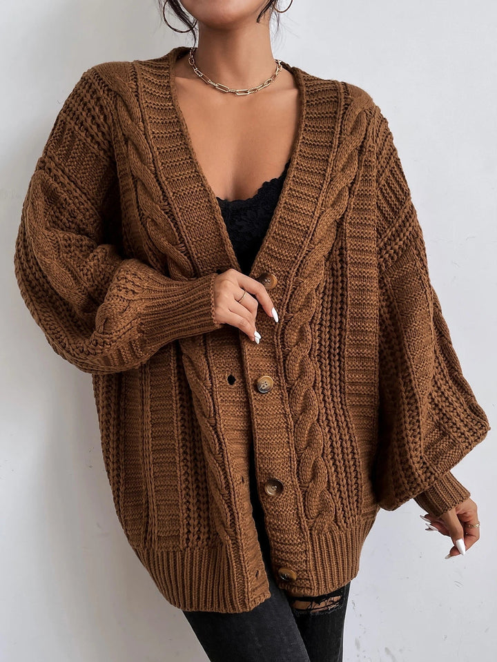 Agnès Paris | Cardigan Oversize Torsadé Pauline