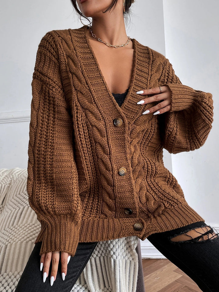 Agnès Paris | Cardigan Oversize Torsadé Pauline