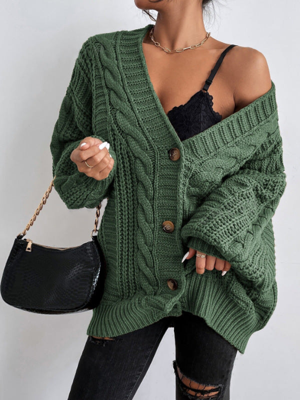 Agnès Paris | Cardigan Oversize Torsadé Pauline