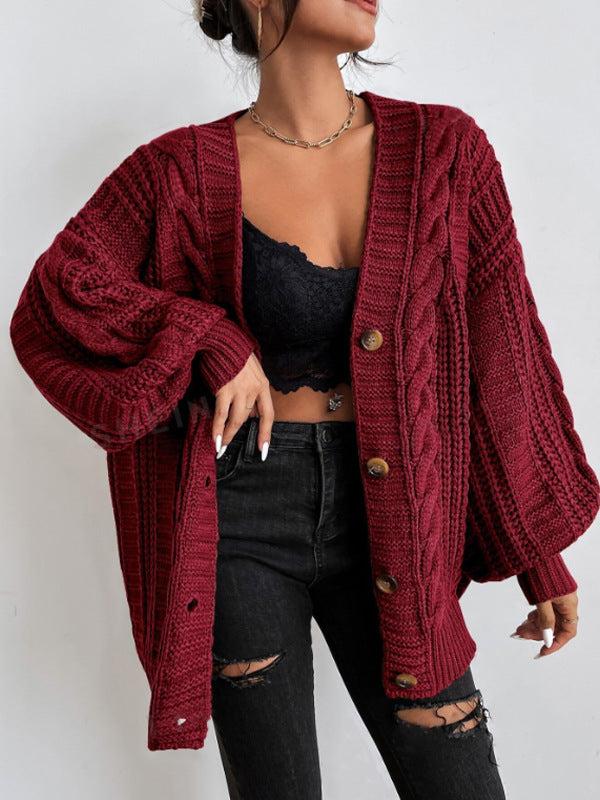 Agnès Paris | Cardigan Oversize Torsadé Pauline