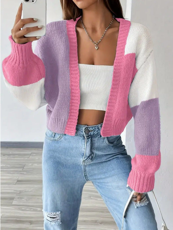 Agnès Paris | Cardigan Court Colorblock Camille