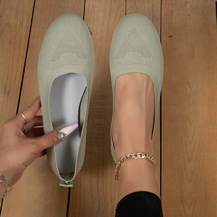 Agnès Paris | Ballerines Souples en Maille Brigitte