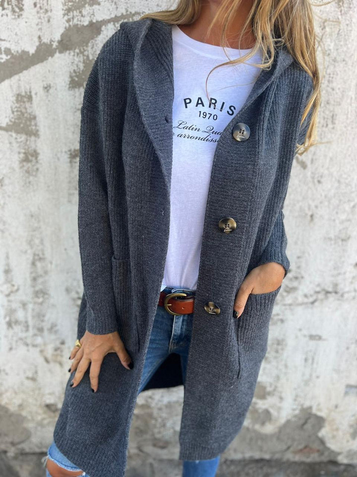 Agnès Paris | Cardigan Long Boutonné Isabelle