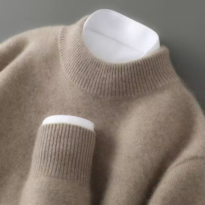 Agnès Paris | Pull Élégant Col Montant Camille