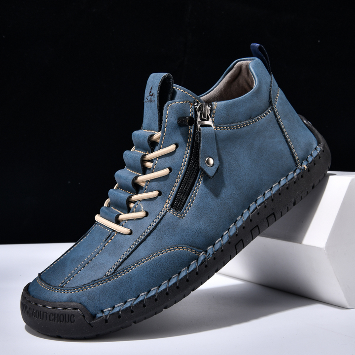 Agnès Paris | CHAUSSURES EN NABUK AVEC ZIP POUR HOMME
