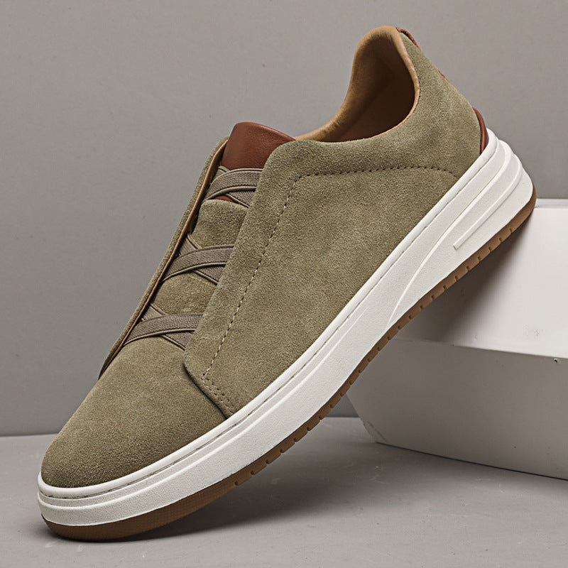 Agnès Paris | CHAUSSURES SLIP-ON EN DAIM POUR HOMME