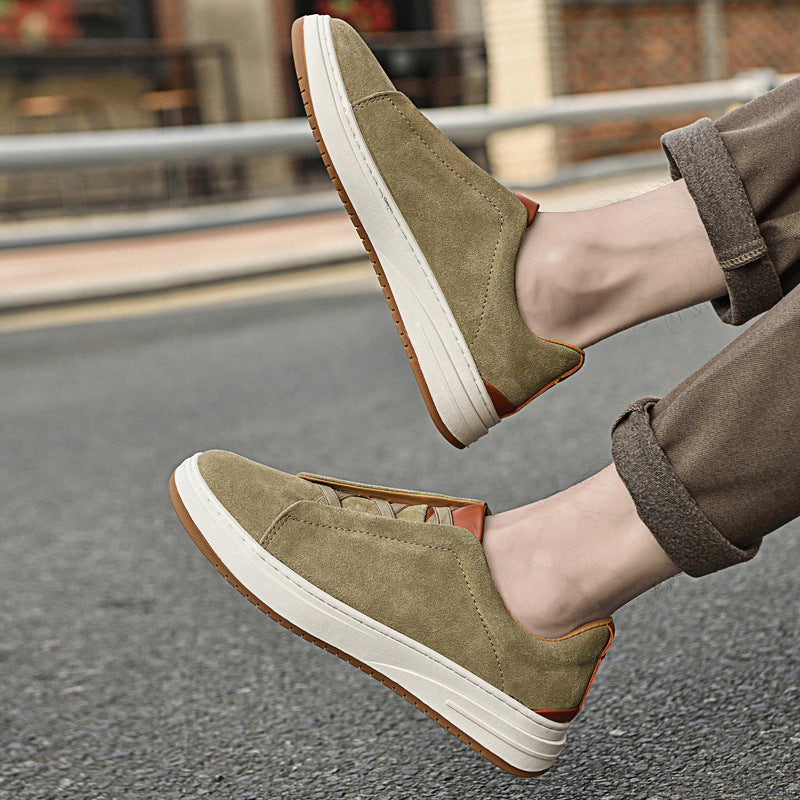 Agnès Paris | CHAUSSURES SLIP-ON EN DAIM POUR HOMME