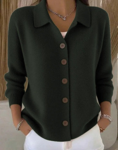 Agnès Paris | Cardigan Col Polo Boutonné Isabelle