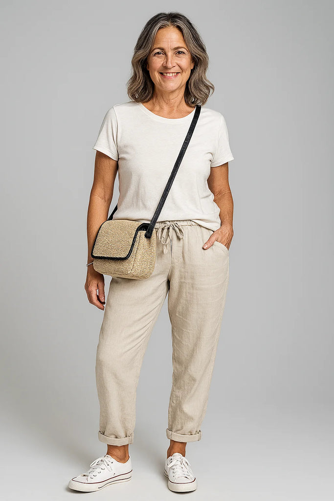 Agnès Paris | Pantalon élégant coton