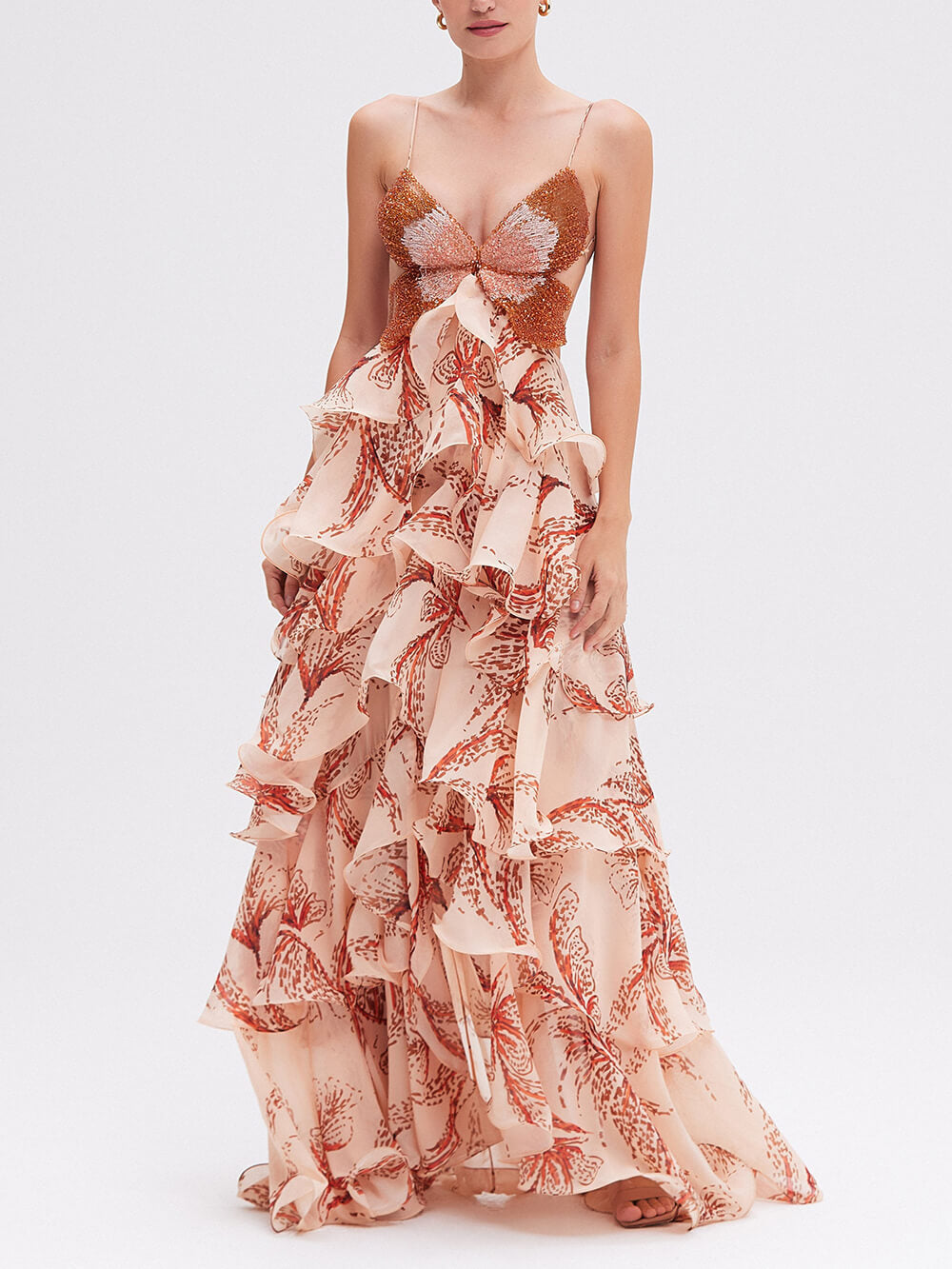 Agnès Paris | Robe Maxi Papillon Signature