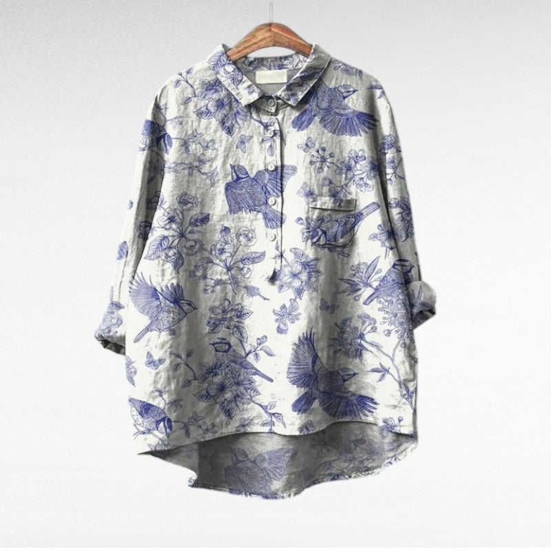 Agnès Paris | Chemise Élégante à Motif Émilie