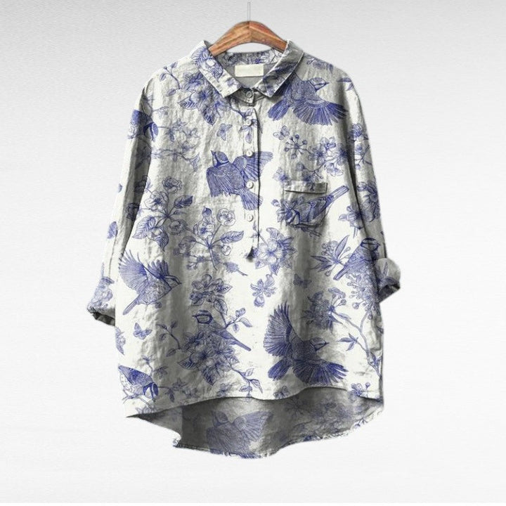 Agnès Paris | Chemise Élégante à Motif Émilie
