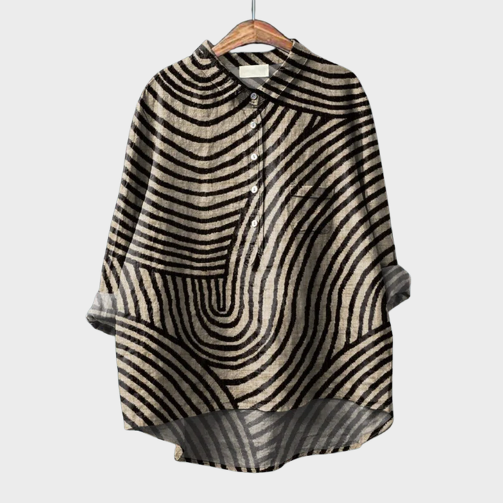 Agnès Paris | Chemise Élégante à Motif Émilie