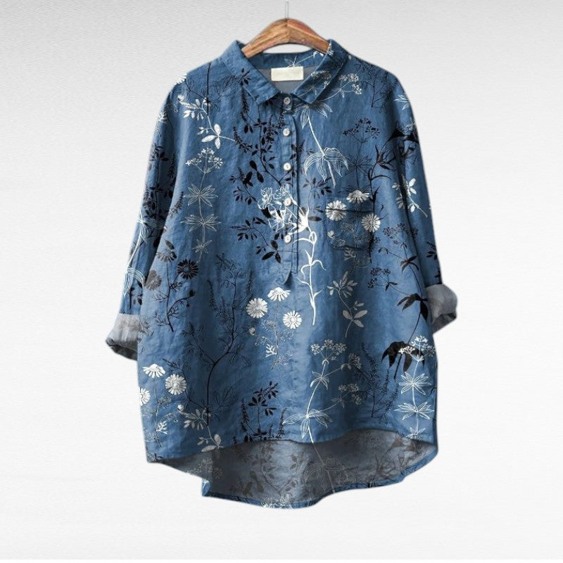 Agnès Paris | Chemise Élégante à Motif Émilie