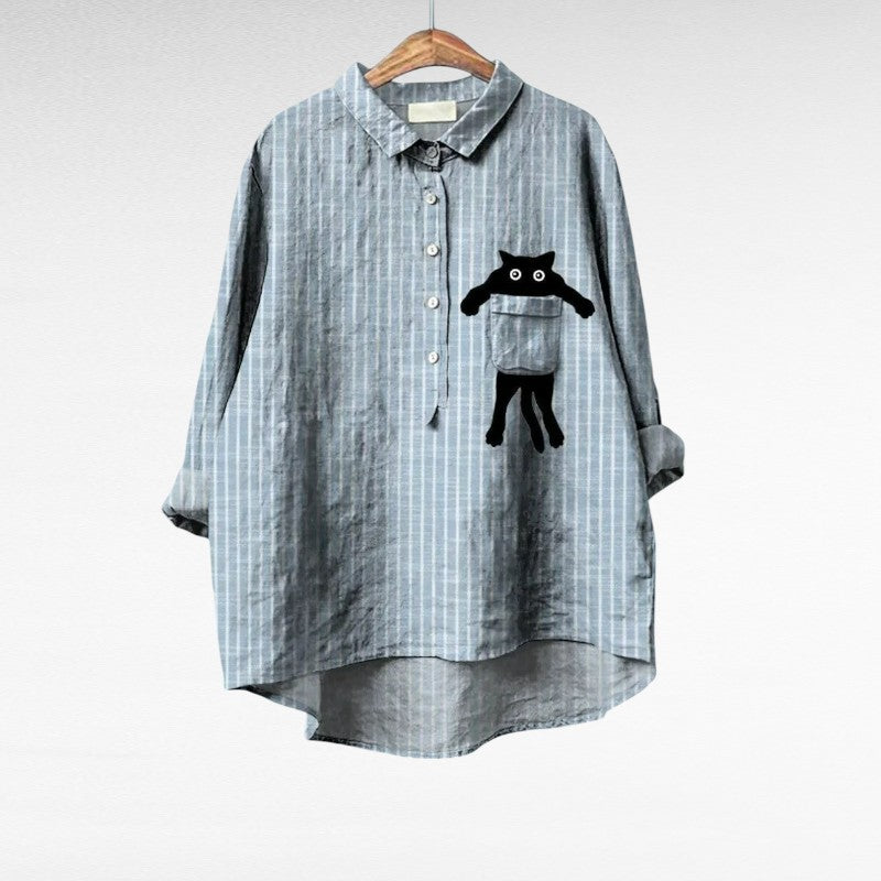 Agnès Paris | Chemise Élégante à Motif Émilie