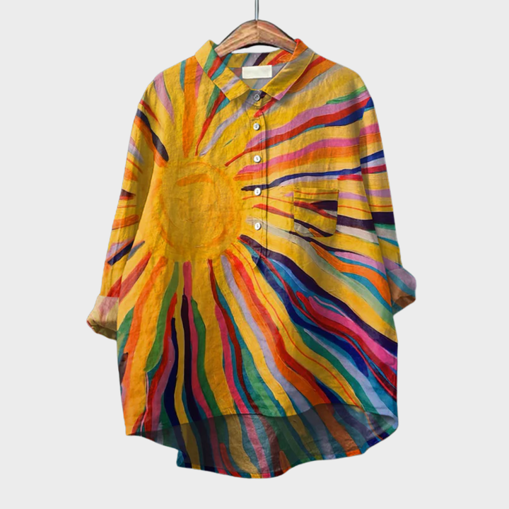 Agnès Paris | Chemise Élégante à Motif Émilie