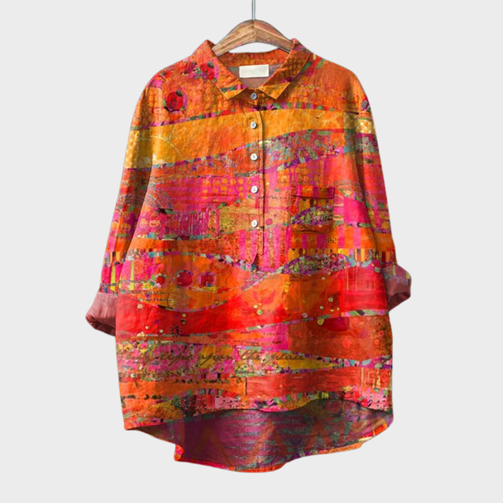 Agnès Paris | Chemise Élégante à Motif Émilie