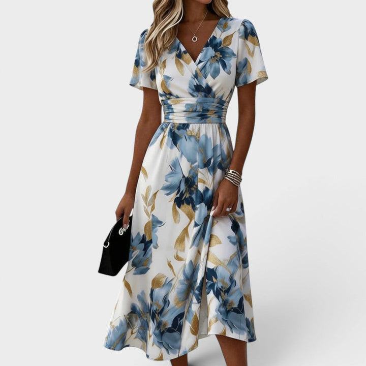Agnès Paris | Robe Élégante Florale Élina