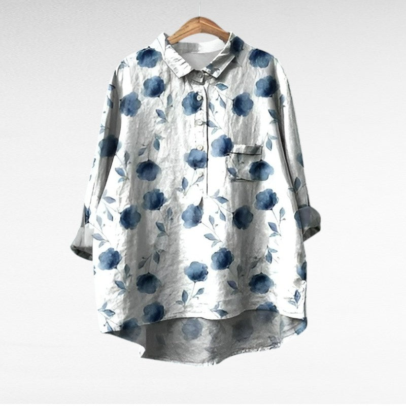Agnès Paris | Chemise Élégante à Motif Émilie