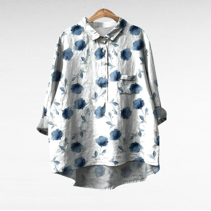 Agnès Paris | Chemise Élégante à Motif Émilie