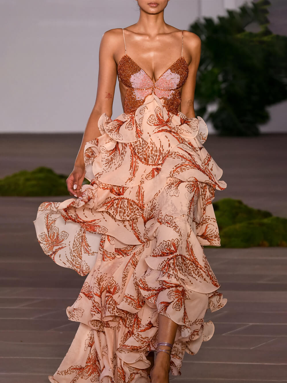 Agnès Paris | Robe Maxi Papillon Signature