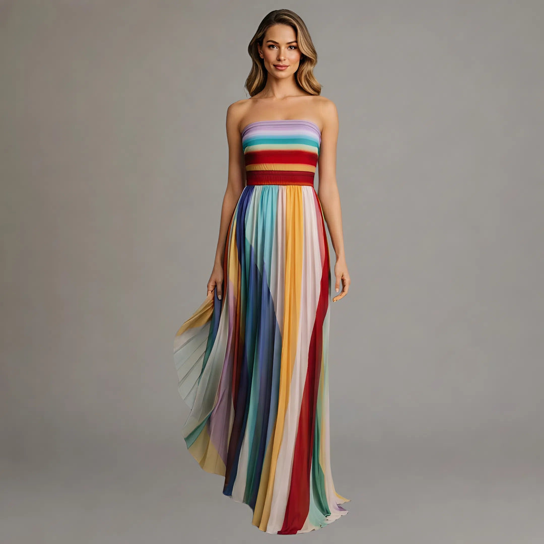 Agnès Paris | Robe Maxi Lumière Colorée
