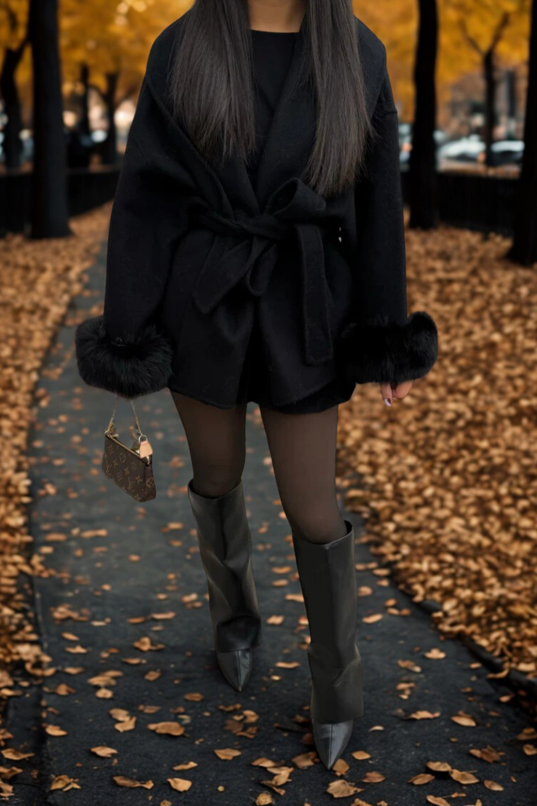 Agnès Paris | MANTEAU FOURRURE MANCHE