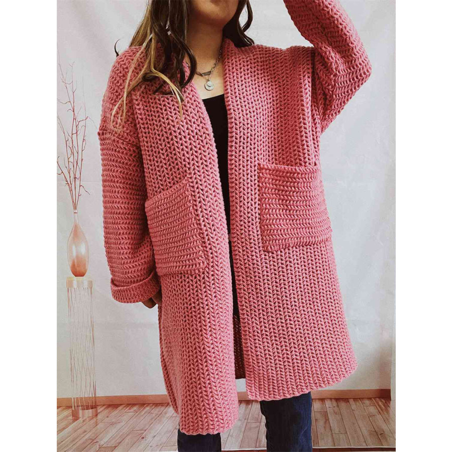 Agnès Paris | Cardigan Long Maille Épaisse Lucie