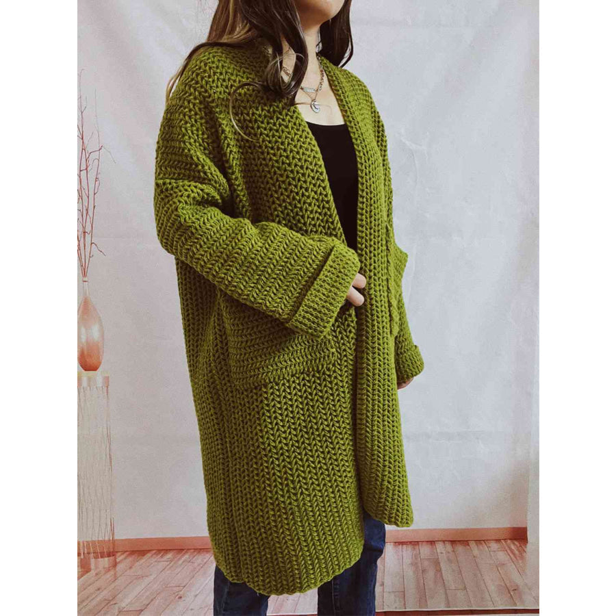 Agnès Paris | Cardigan Long Maille Épaisse Lucie