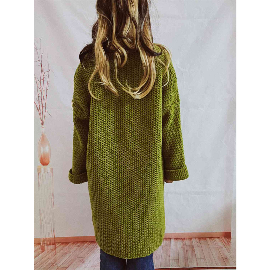 Agnès Paris | Cardigan Long Maille Épaisse Lucie