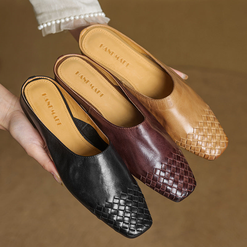 Agnès Paris | Mules Classiques à Petit Talon Geneviève