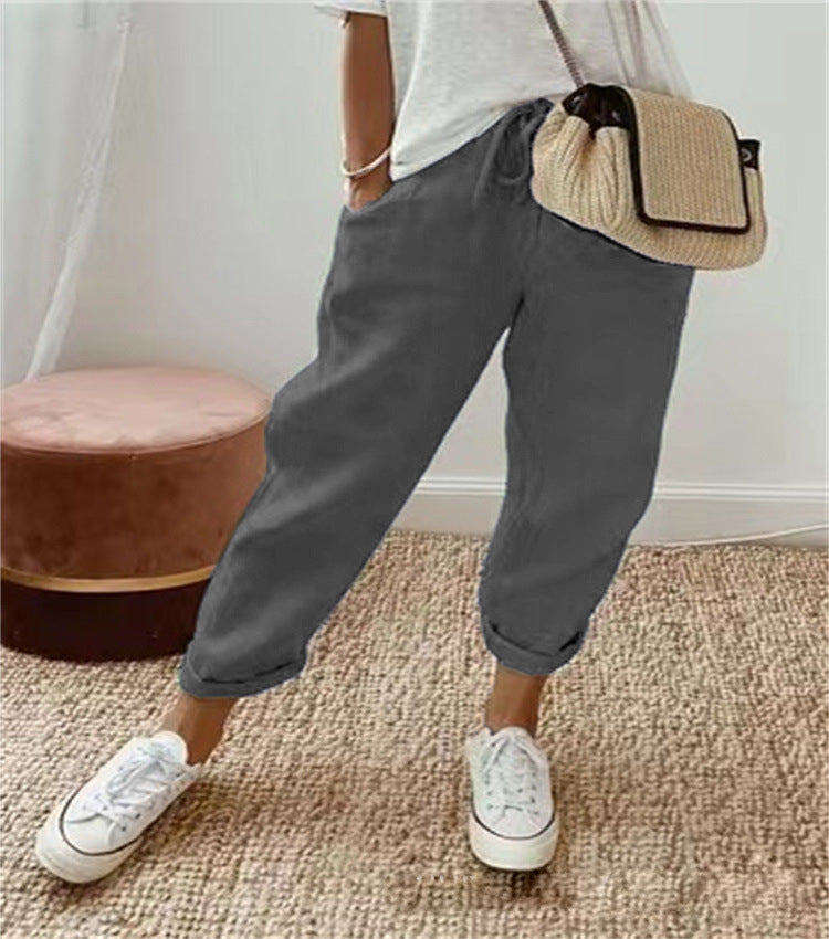 Agnès Paris | Pantalon élégant coton