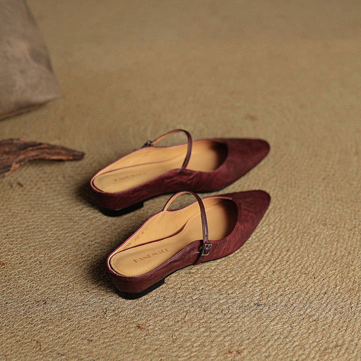 Agnès Paris | Mules Babies en Cuir Souple Solange