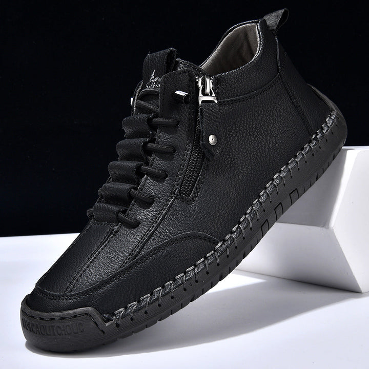Agnès Paris | CHAUSSURES EN NABUK AVEC ZIP POUR HOMME